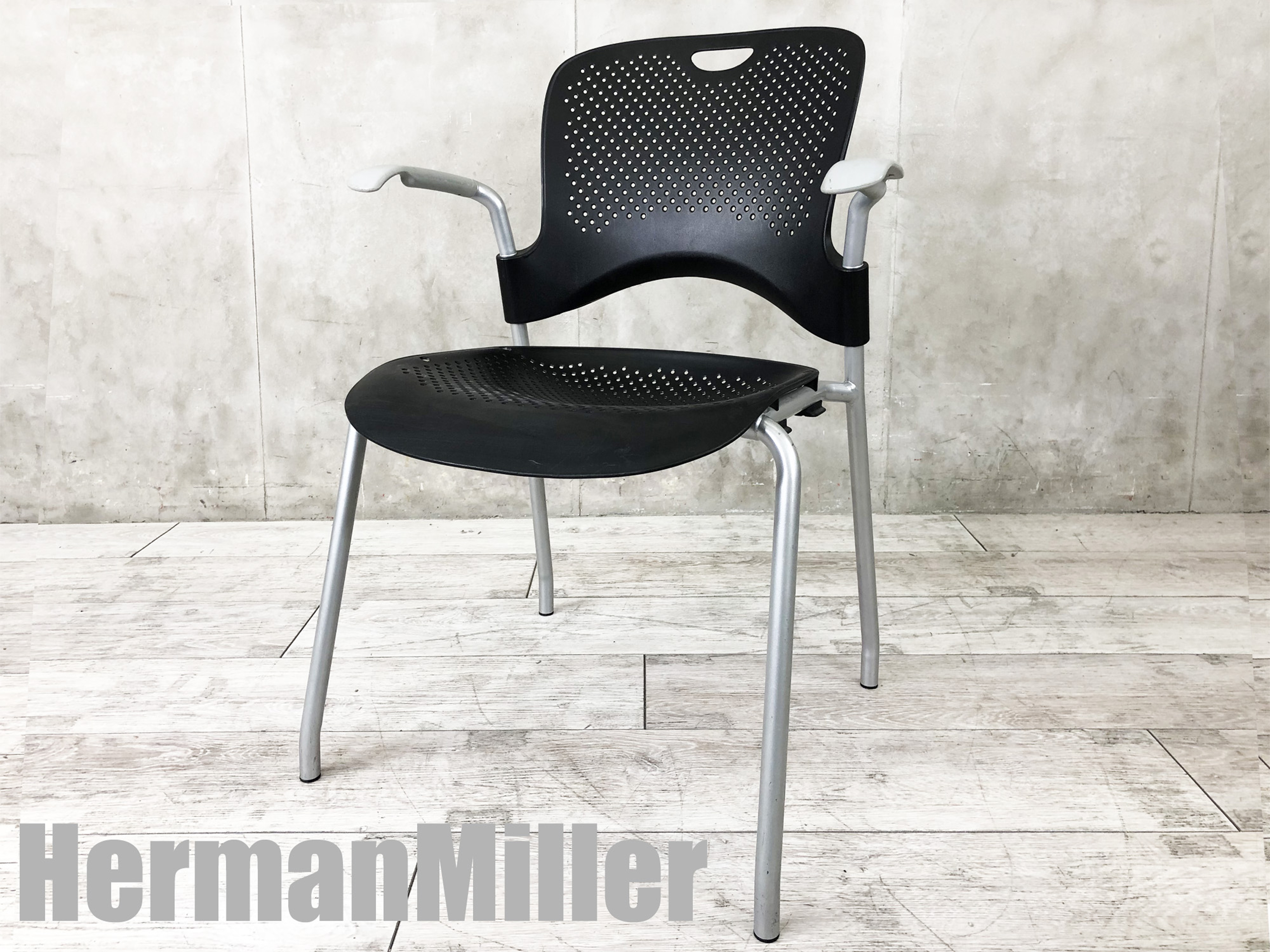 中古】ケイパー Herman Miller/ハーマンミラー スタッキングチェア