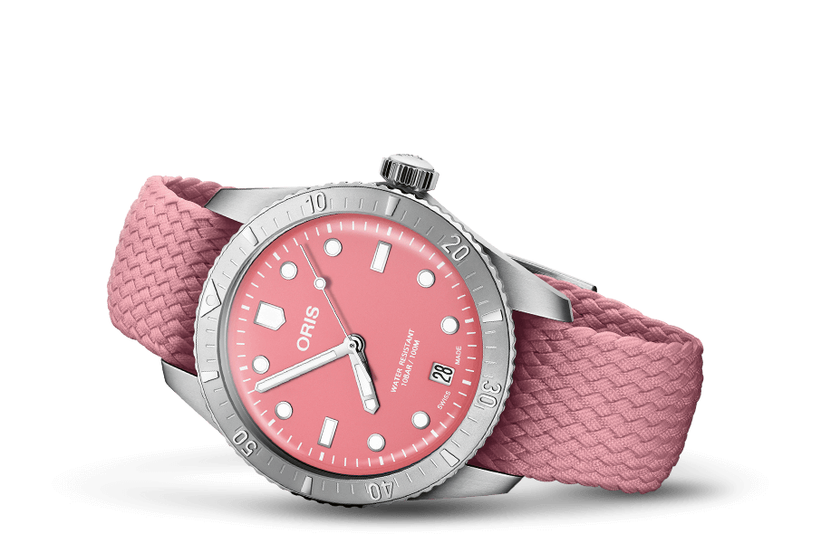 Divers Sixty-Five Cotton Candy - 01 733 7771 3157-07 5 19 04BR | Oris