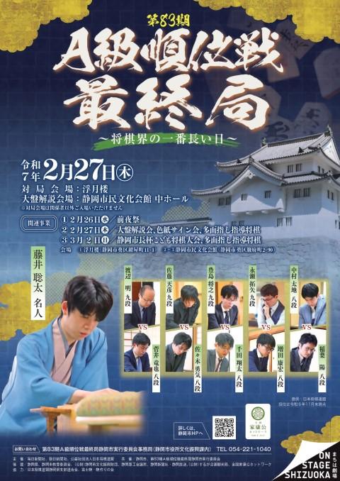 第83期A級順位戦最終局 ～将棋界の一番長い日～(エーキュウジュンイ