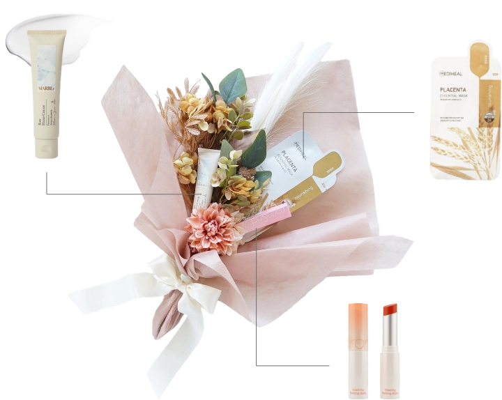 結婚式演出やお礼ギフトにおすすめ！コスメブーケ ｜コスメ・美容なら