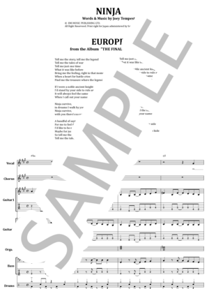 楽譜】ZARD / 負けないで バンド・スコア 楽譜 / ZARD (バンドスコア