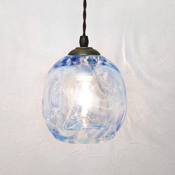 琉球ガラスペンダントライト 品番.takumi8 | ランパデール