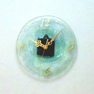 ベネチアングラス掛け時計 pelt622-t | ランパデール