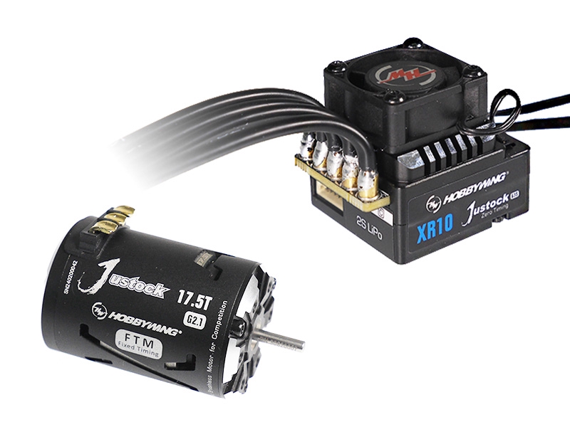 ホビーウイング】COMBO-XR10 Justock G3S ESC & 3650 SD G2.1 17.5