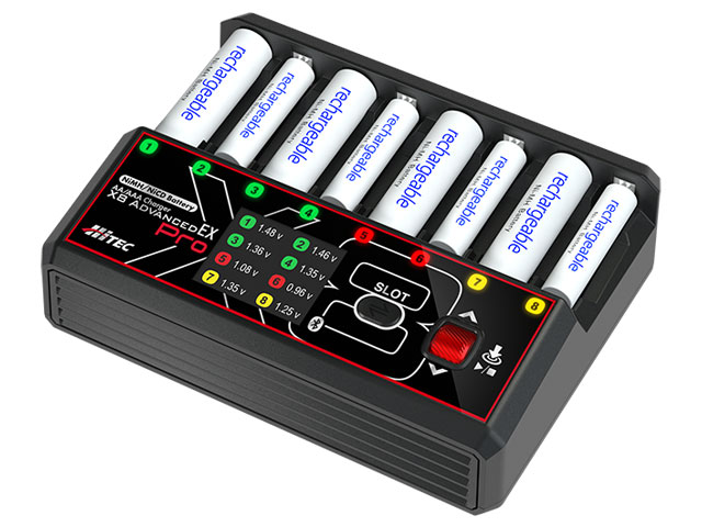 2月末発売予定【ハイテック】 単3/ 単4充電器［ AA/AAA チャージャー