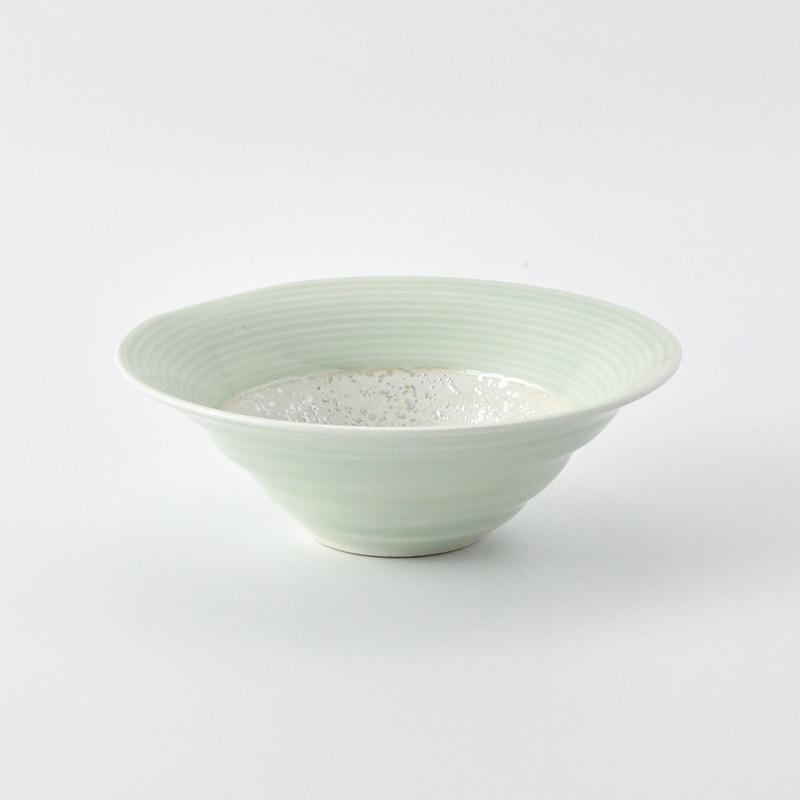 平戸嘉祥窯】新青磁掛分 四寸小鉢 | 三川内焼オンライン・ショップ