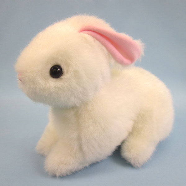 ウサギのピアス ホワイト ウサギのぬいぐるみ 白うさぎのぬいぐるみ