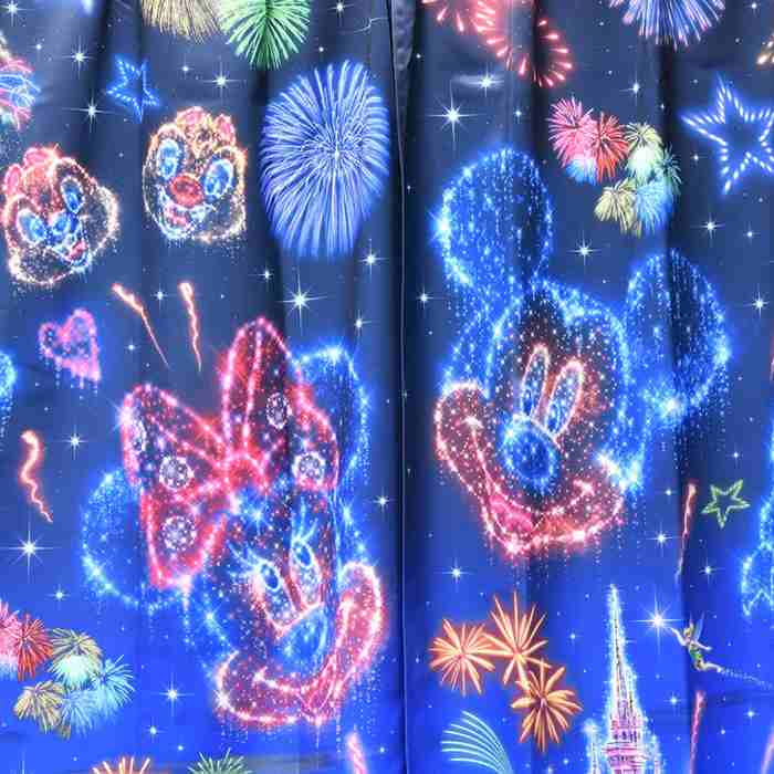 東京ディズニーリゾート 通販 ディズニー 夜空 カーテン セット