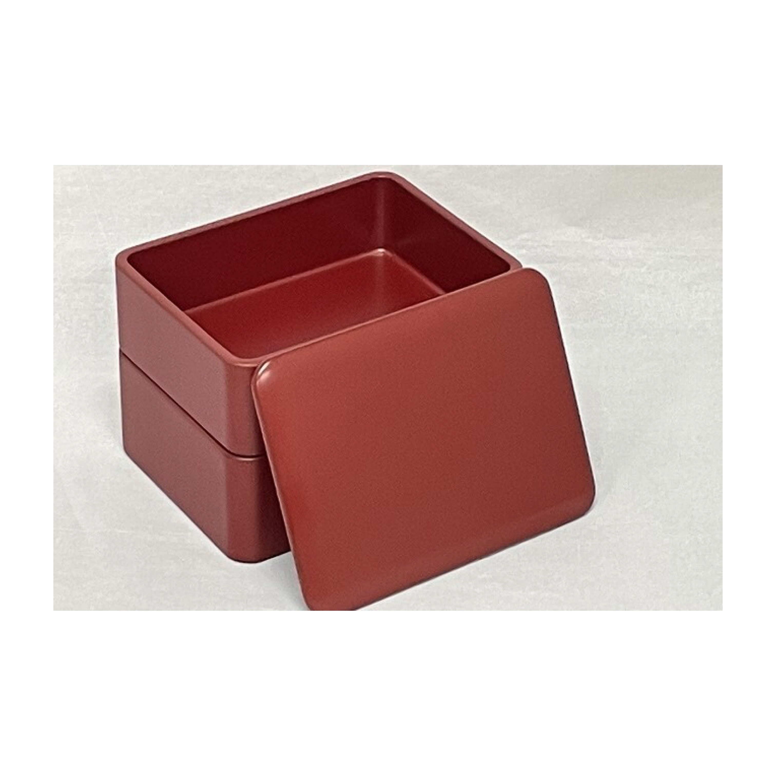 銀朱2段弁当箱 | 詩の国商店