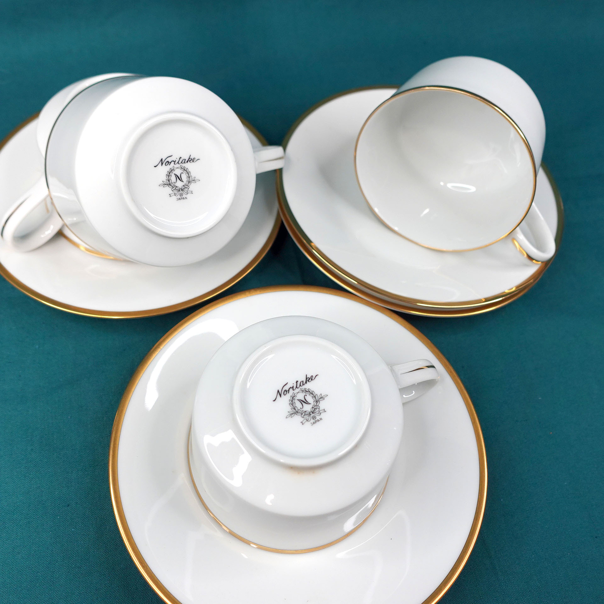 Noritake[ノリタケ] スタジオコレクション カップ＆ソーサー 4客