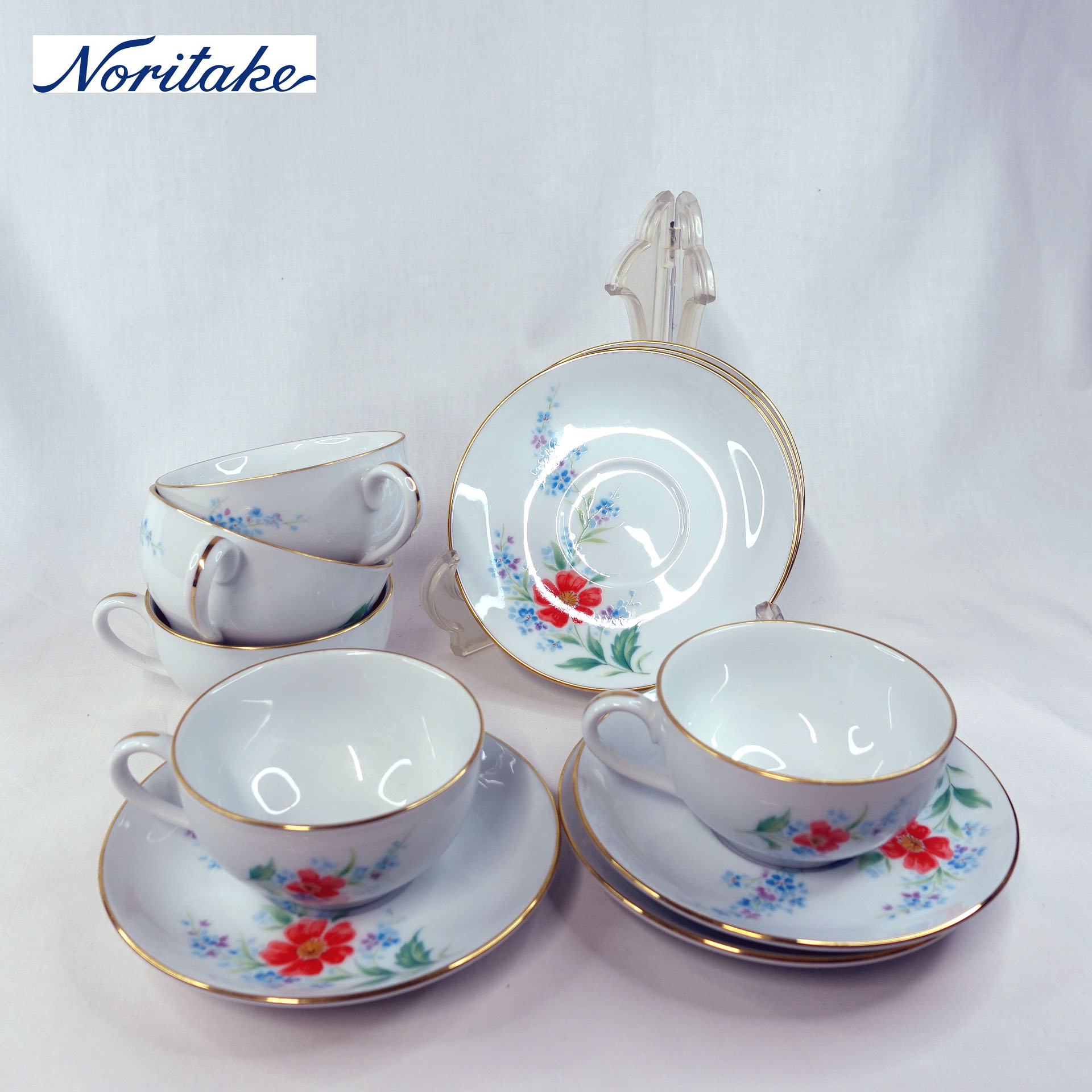 Noritake[ノリタケ] スタジオコレクション カップ＆ソーサ― 6客
