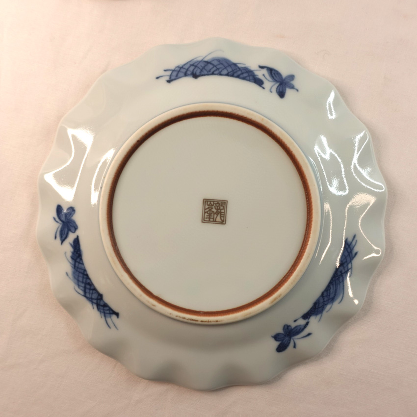 美濃焼 龍峯窯 花鳥金彩 銘々皿 5客 | WE21ジャパン