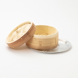 照宝 杉せいろ 一段 蒸し板セット21cm | 中華街 照宝