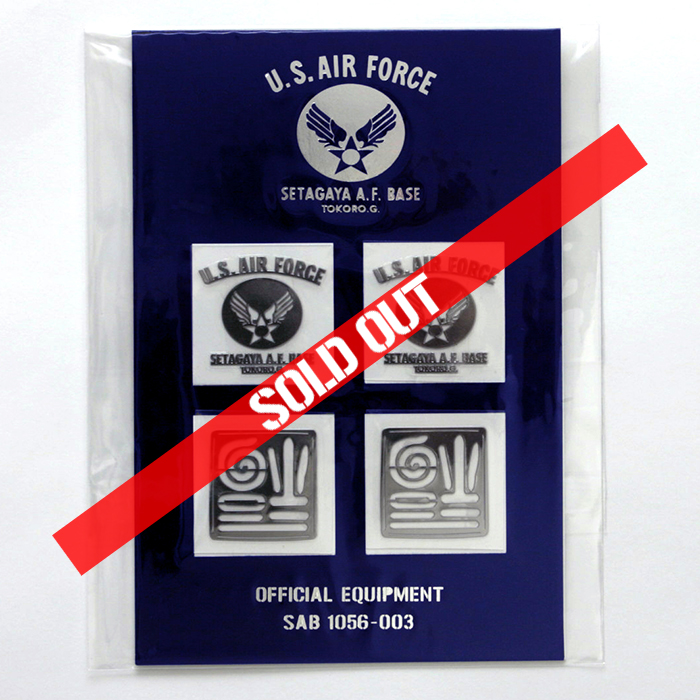 エッチングメタルステッカー | 世田谷ベース正式装備品