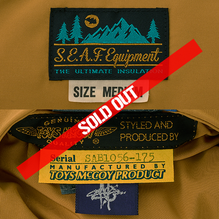 S.E.A.F. OFFICIAL PUFF VEST | 世田谷ベース正式装備品