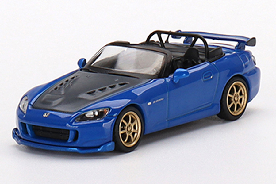 MINI GT 1/64 Honda S2000 (AP2) 無限 モンテカルロブルーパール(右