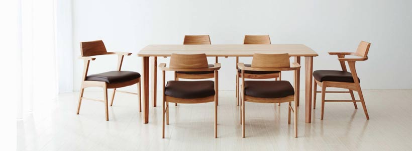 【値下げ！！】ミキモク　ダイニングテーブル 設置無料】4人用 メラミン ダイニングテーブルセット 5点 ミキモク