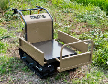 楽天市場】ヤマグチ クローラー運搬車 PX25 (積載250kg/3馬力エンジン