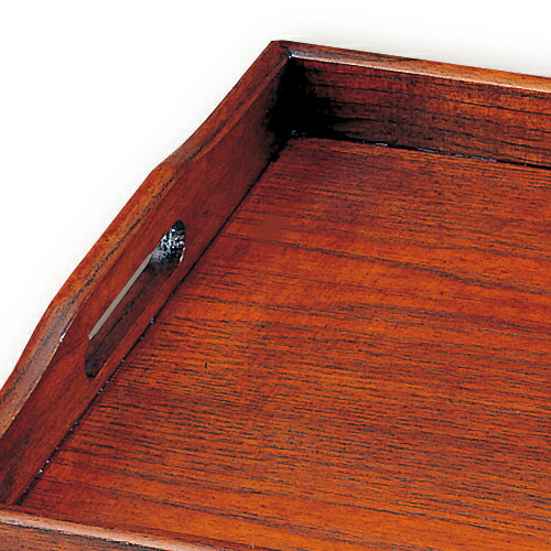 楽天市場】天然木製 尺4寸 36cm 富士型 長手盆 漆塗り お盆 長方形