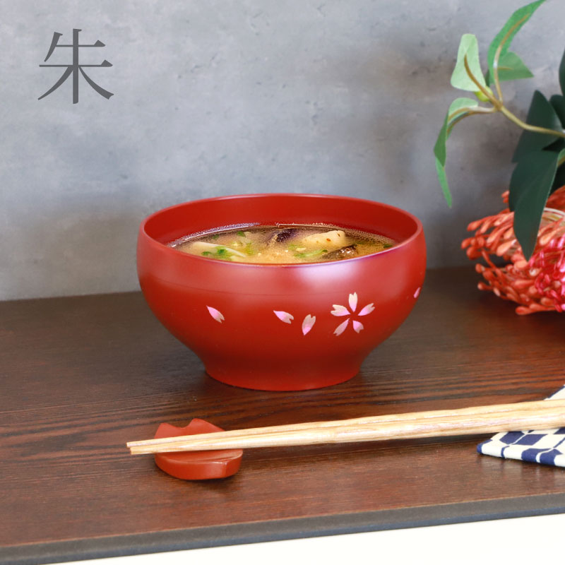 楽天市場】【10％OFF 3/4 20時〜】会津漆器 汁椀 会津塗り 手描き桜