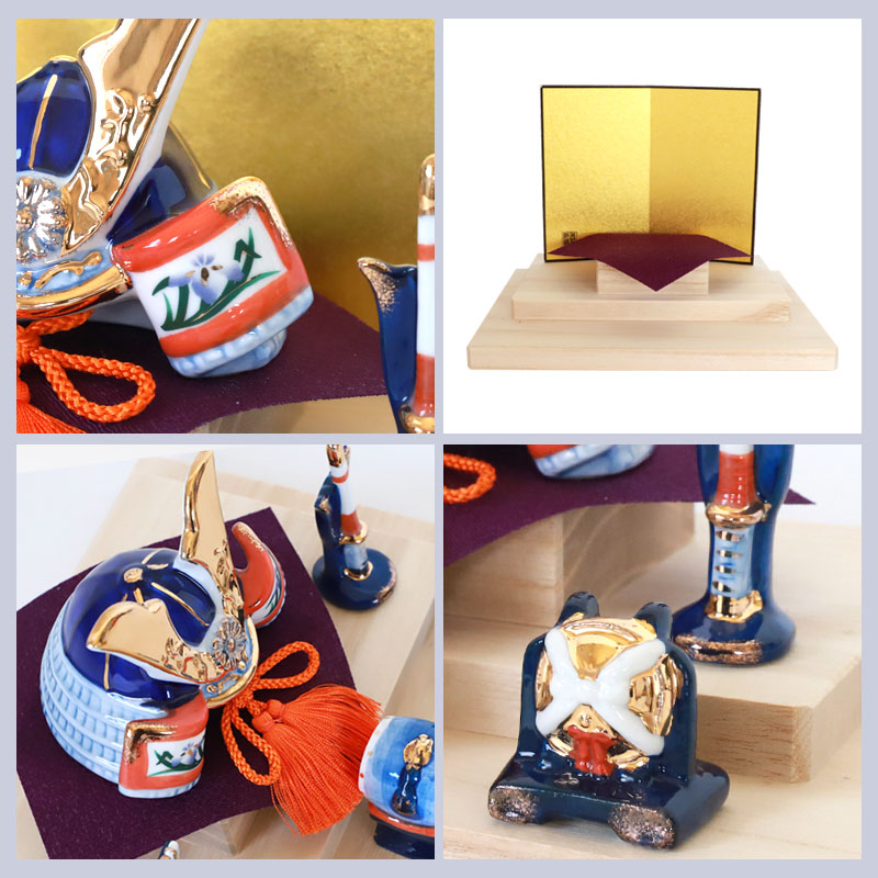 楽天市場】【5％クーポン配布中 23日まで】 五月人形 染錦出世兜 尚武