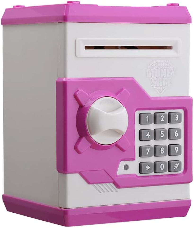 楽天市場】男の子 女の子貯金箱 かわいい貯金箱 ミニATM ダイヤル