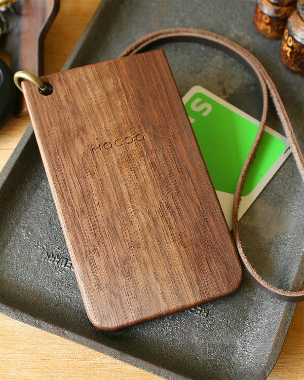楽天市場】【 Hacoa 公式 】 パスケース 木製 ギフト 名入れ 定期入れ