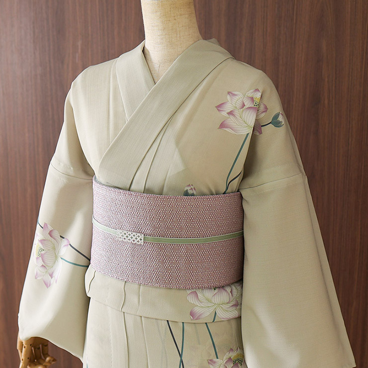 楽天市場】＼2点で3％OFFクーポン／[撫松庵] 半幅帯 細帯 織七宝 (104