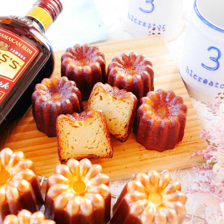 楽天市場】日本製 銅 カヌレ型 10個 セット | 空焼き 不要 カヌレ・ド