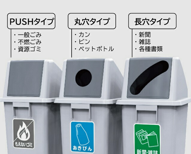 楽天市場】分別ミニボトム MB-MARU（容量60L、空き缶約75本、ペット