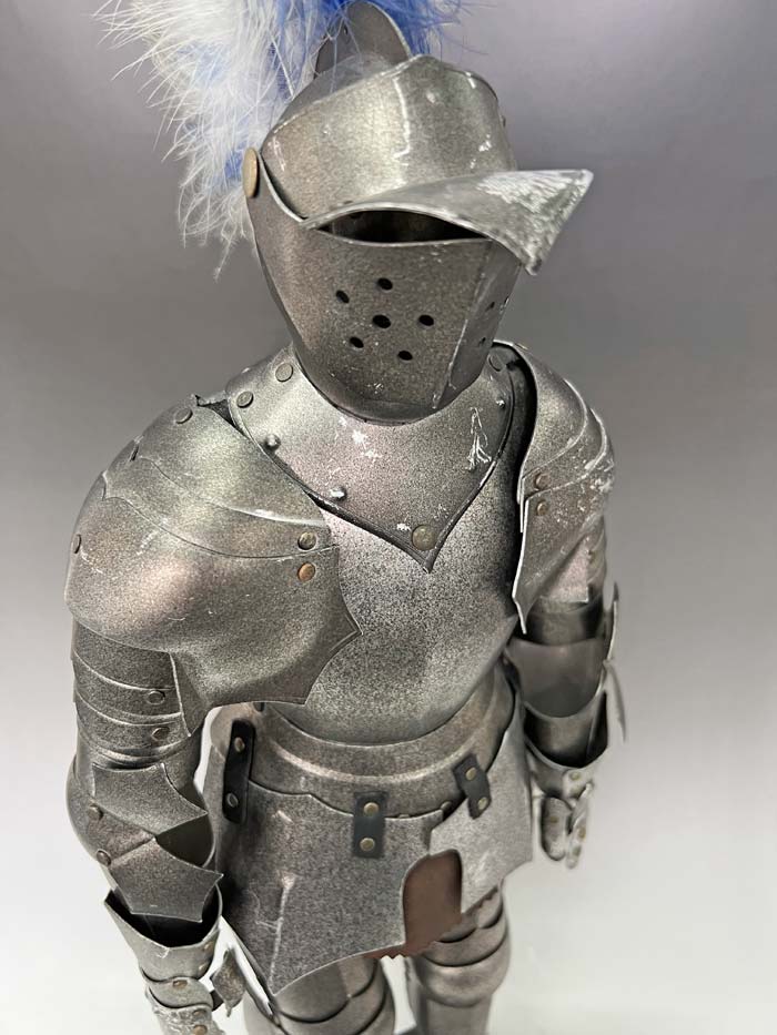 楽天市場】イタリア製プレートアーマーオブジェ 「西洋甲冑」 高さ59cm