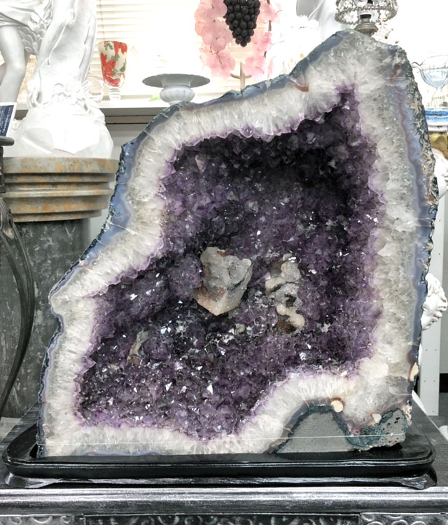 楽天市場】天然 紫水晶 特大 アメジスト ドーム 原石 大きい