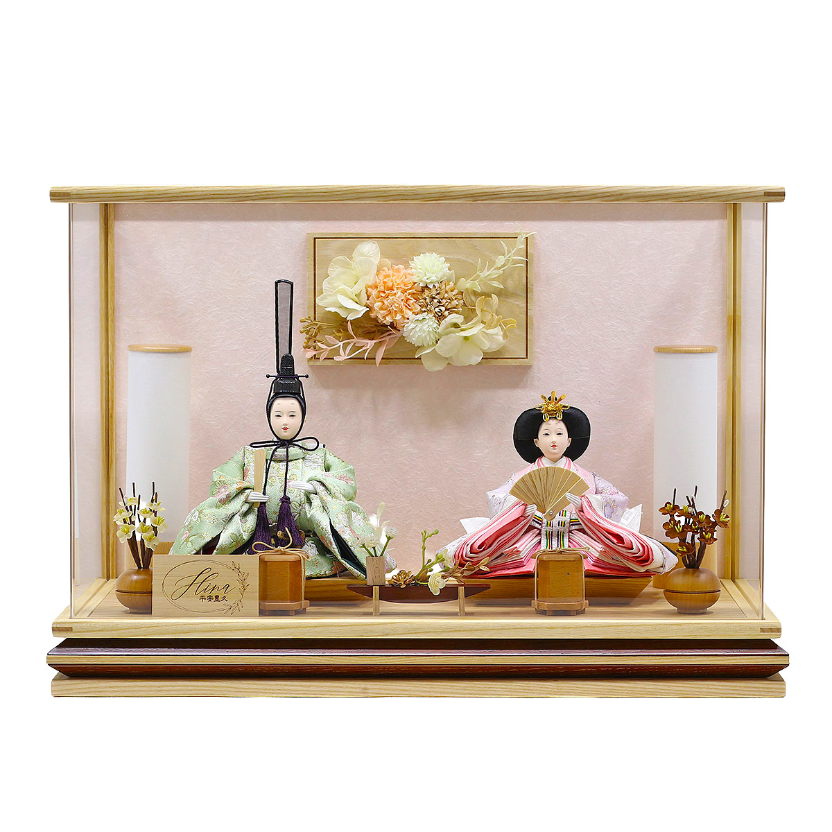 楽天市場】雛人形 コンパクト ケース飾り セシル 芥子親王 アート