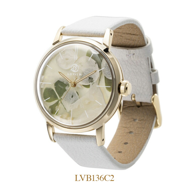 楽天市場】プリザーブドフラワー 腕時計 クローバー 花 花柄