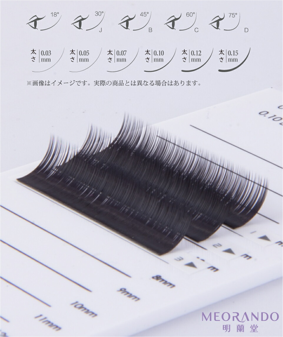 楽天市場】MEORANDOミンクラッシュ大容量まつエク練習用20点キット【J