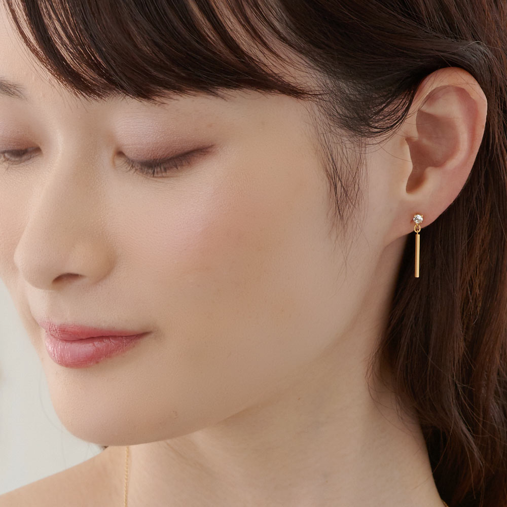 楽天市場】【25%OFFクーポン対象！】イヤリング ピアス 純チタン 日本