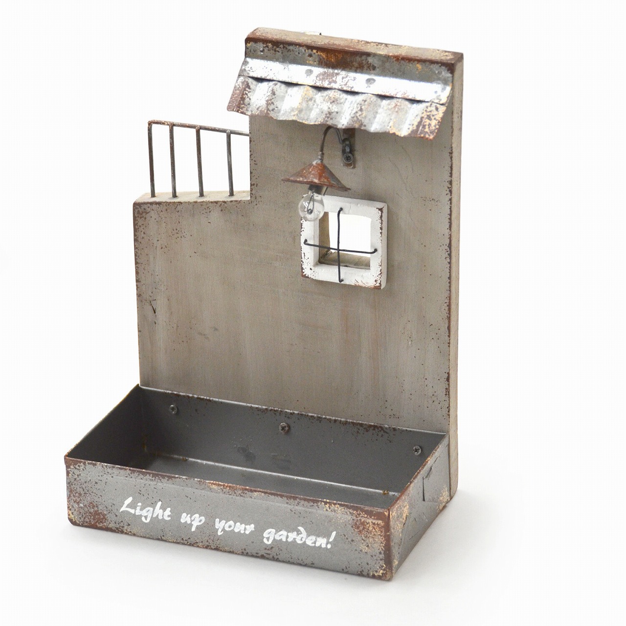 ランプハウスプランター/A アンティーク風 azi-azi アジアジ<br