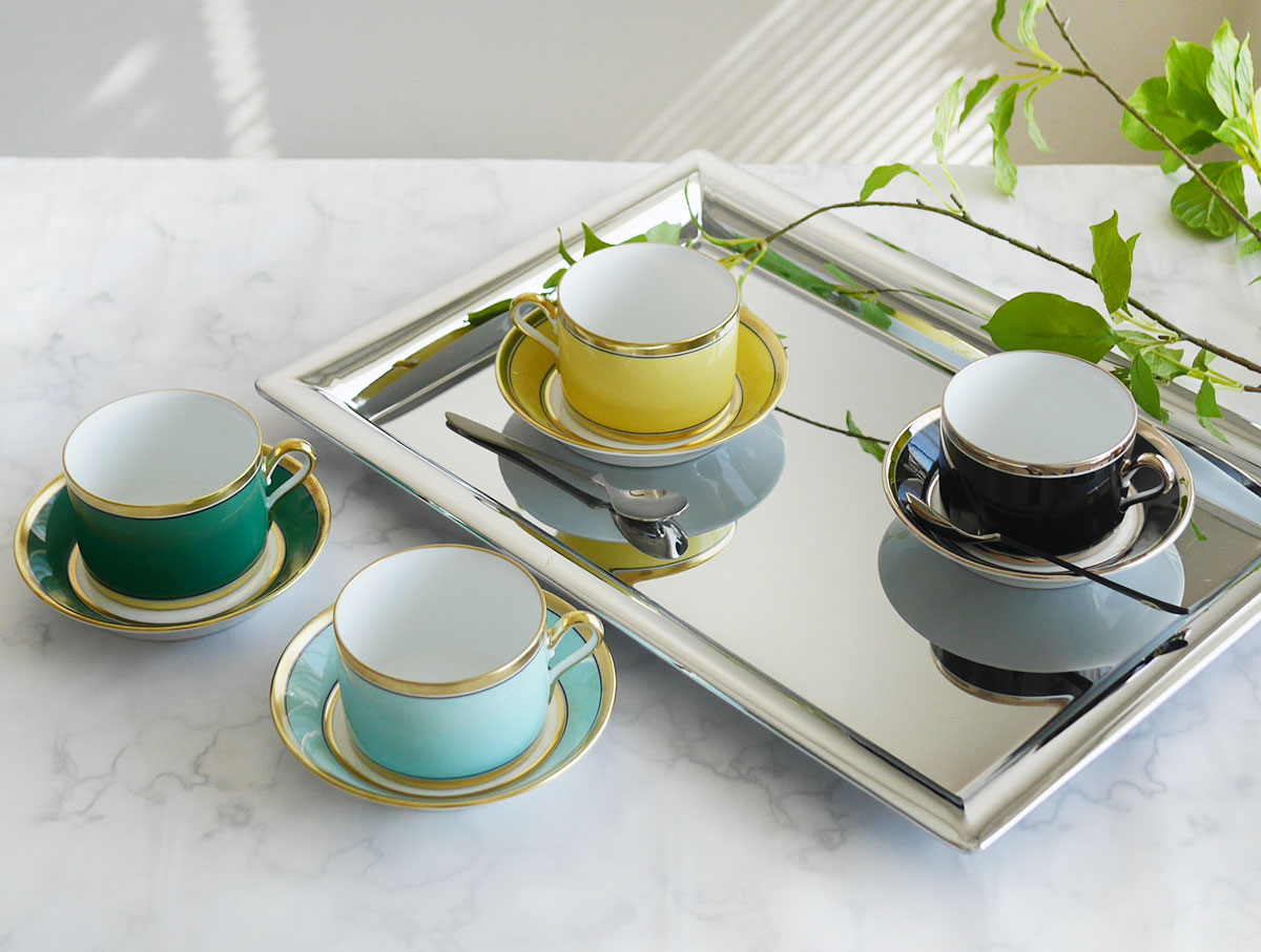 【希少品】未使用リチャードジノリ★インペロコンテッサネロ★手付きロングプレート Richard Ginori - 【レア美品】リチャードジノリ☆インペロコンテッサ