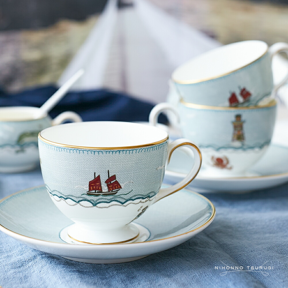 【2枚セット】 セイラーズ プレート 18cm ウェッジウッド セイラーズ フェアウェル by Kit Kemp プレート 18cm|WEDGWOOD公式