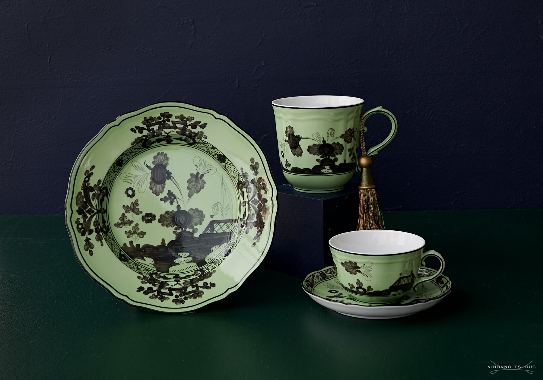 Richard Ginori オリエンテイタリアーノ　アルブス　21cm オリエンテイタリアーノ アルブス プレート | GINORI 1735