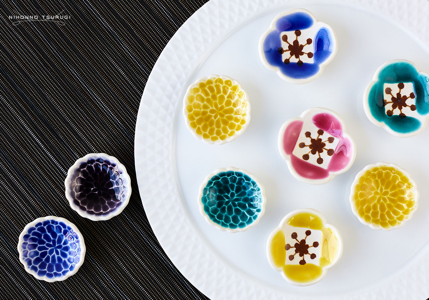 葛西国太郎　HANI 小皿　豆皿　5点 葛西国太郎 | HANI 豆皿 アネモネ - Anchor Bridge アンカーブリッジ