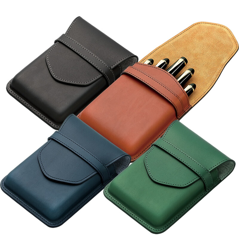 PILOT×SOMES レザーコレクション ペンシース 5本差し SLS5-11 ブラック