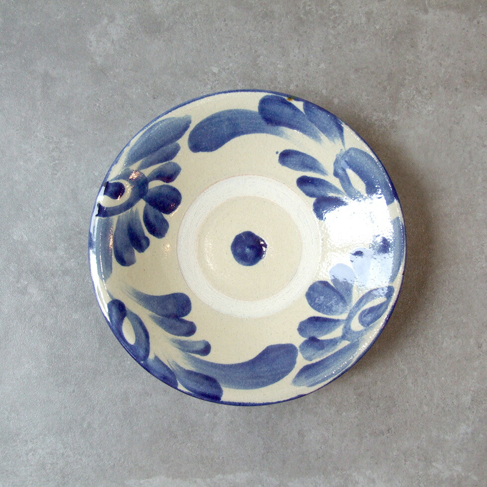 楽天市場】やちむん 民藝 読谷山焼 北窯 松田共司尺皿 大皿 コバルト