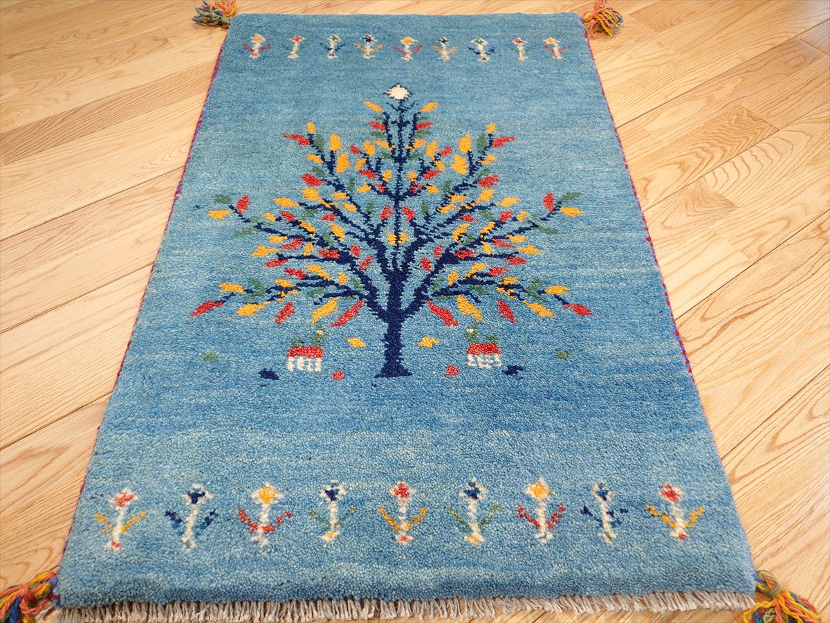 楽天市場】ペルシャ ギャッベ 本場イラン産 86x60cmセール ギャベ 玄関