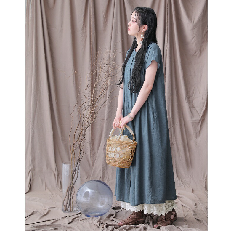 ハンドメイドカゴバッグ』