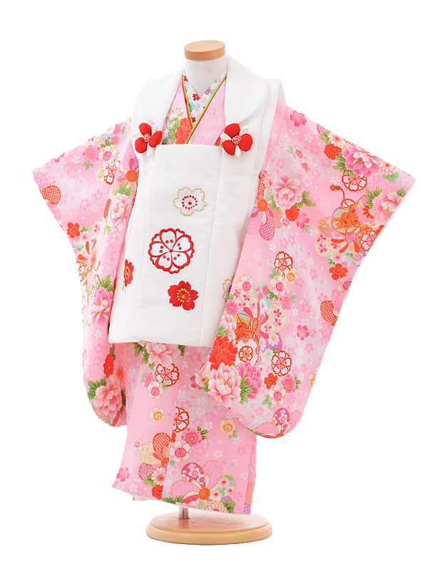 楽天市場】【レンタル】花ひめ 被布セット 七五三 着物 3歳 レンタル