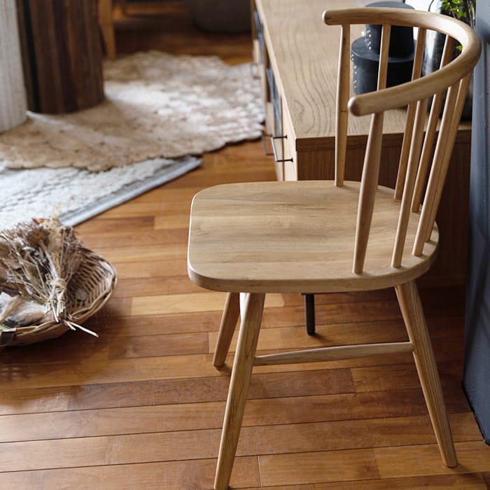 楽天市場】【公式】ダイニングチェア 木製 ハーフラウンドチェア half