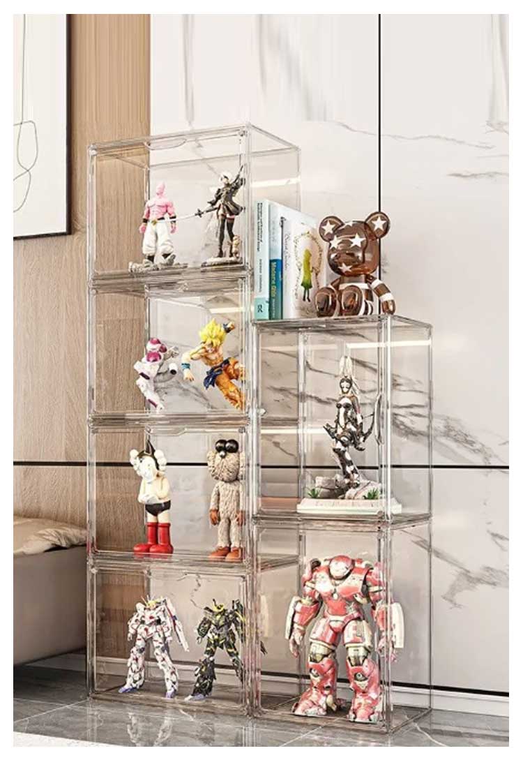 楽天市場】フィギュアケース マグネット式 コレクションケース ビッグ