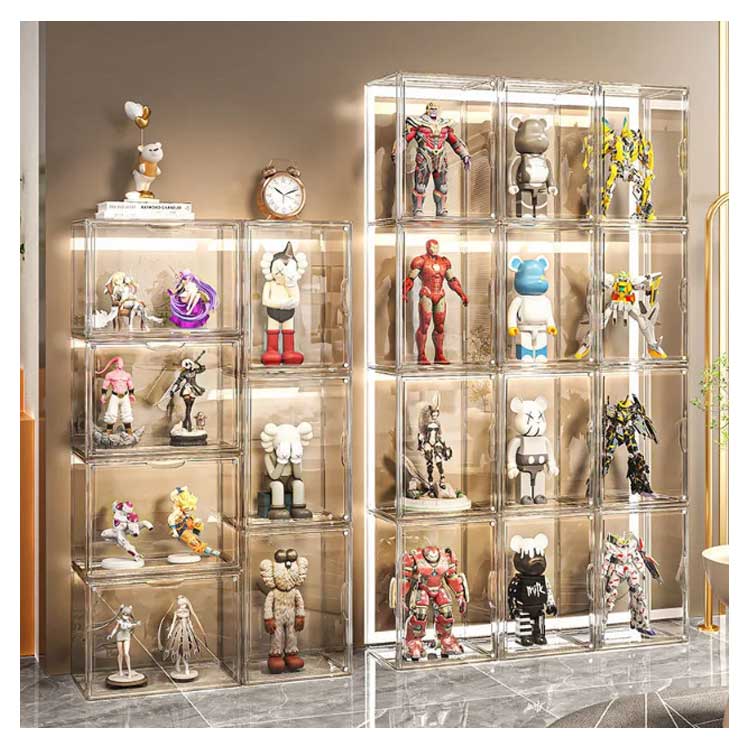 楽天市場】フィギュアケース マグネット式 コレクションケース ビッグ