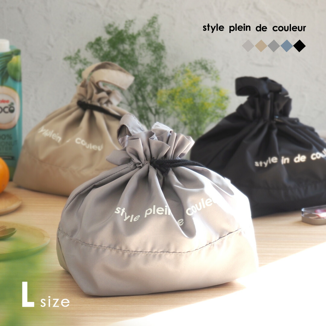 楽天市場】巾着ランチバッグ 保冷 保温 巾着型 保冷バッグ ランチ